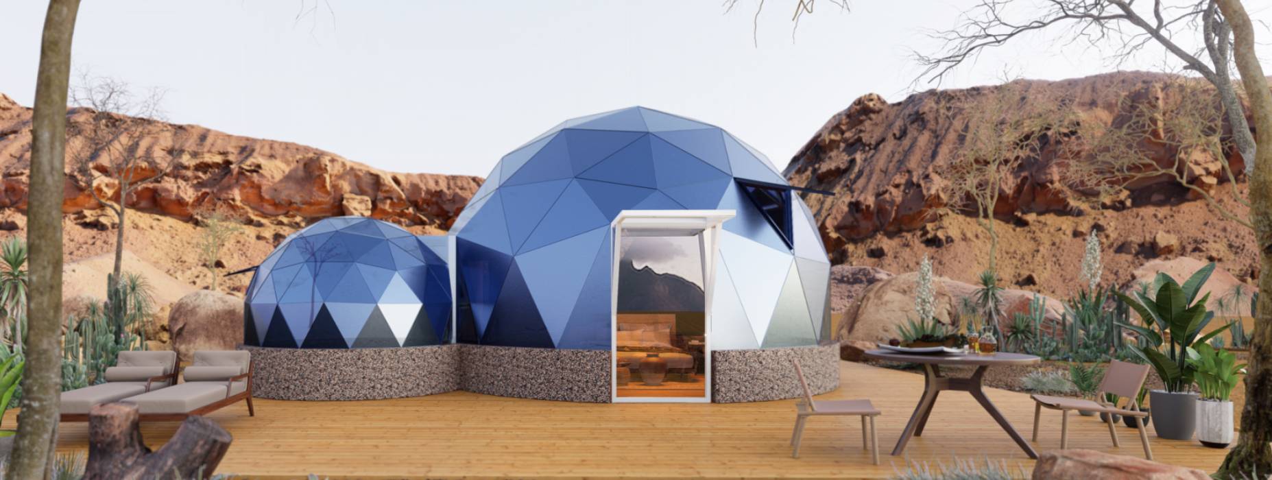 长宁县球形智能光伏玻璃星空房